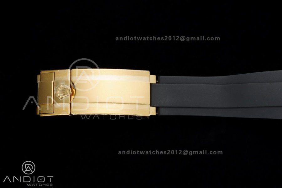 Daytona 126518 VF 1:1 Best Edition YG/Black Dial on Oysterflex Strap DD4131