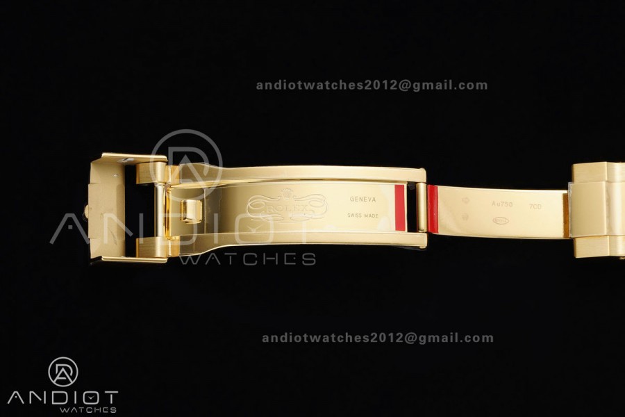 Daytona 126518 VF 1:1 Best Edition YG/Black Dial on Oysterflex Strap DD4131