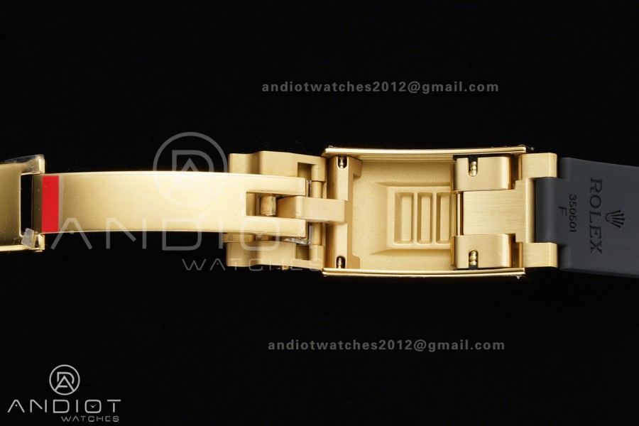 Daytona 126518 VF 1:1 Best Edition YG/Black Dial on Oysterflex Strap DD4131