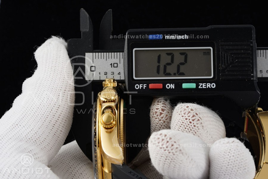 Daytona 126518 VF 1:1 Best Edition YG/Black Dial on Oysterflex Strap DD4131