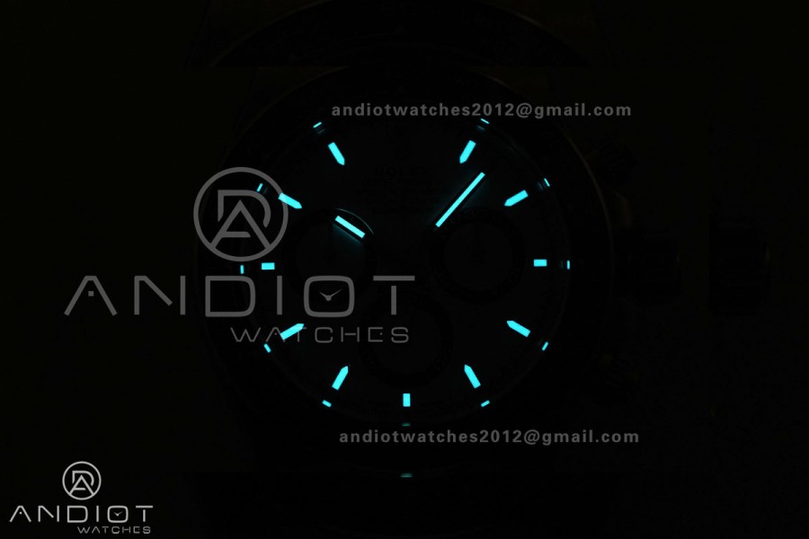 Daytona 126518 VF 1:1 Best Edition YG/Black Dial on Oysterflex Strap DD4131