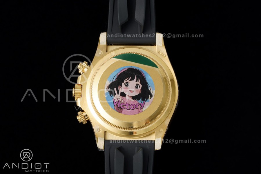 Daytona 126518 VF 1:1 Best Edition YG/Black Dial on Oysterflex Strap DD4131