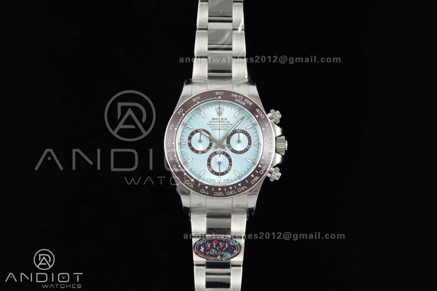Daytona 126506 VF 1:1 Best Edition 904L Steel Ice Blue Dial on SS Bracelet DD4131
