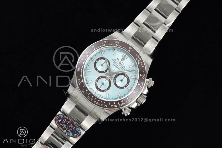 Daytona 126506 VF 1:1 Best Edition 904L Steel Ice Blue Dial on SS Bracelet DD4131