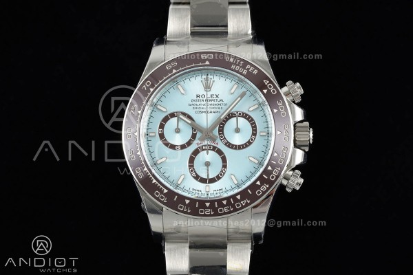 Daytona 126506 VF 1:1 Best Edition 904L Steel Ice Blue Dial on SS Bracelet DD4131