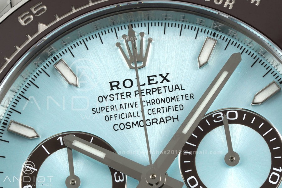 Daytona 126506 VF 1:1 Best Edition 904L Steel Ice Blue Dial on SS Bracelet DD4131