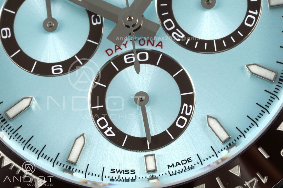 Daytona 126506 VF 1:1 Best Edition 904L Steel Ice Blue Dial on SS Bracelet DD4131