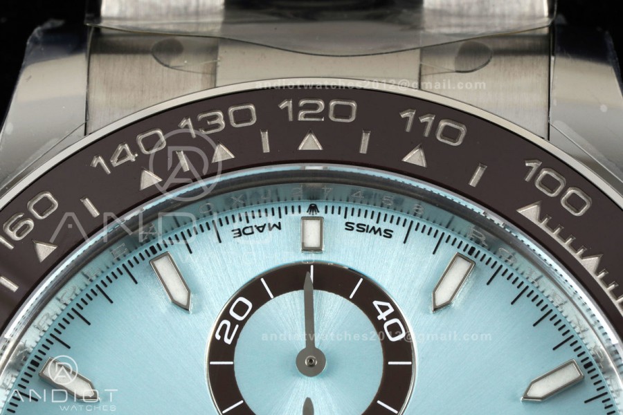 Daytona 126506 VF 1:1 Best Edition 904L Steel Ice Blue Dial on SS Bracelet DD4131