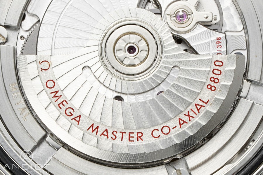 Seamaster Diver 300M SS ORF 1:1 Best Edition Black Ceramic White Dial on SS Bracelet OR8800 Super Clone