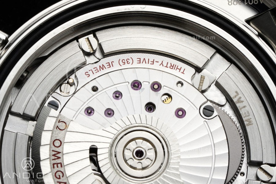 Seamaster Diver 300M SS ORF 1:1 Best Edition Black Ceramic White Dial on SS Bracelet OR8800 Super Clone