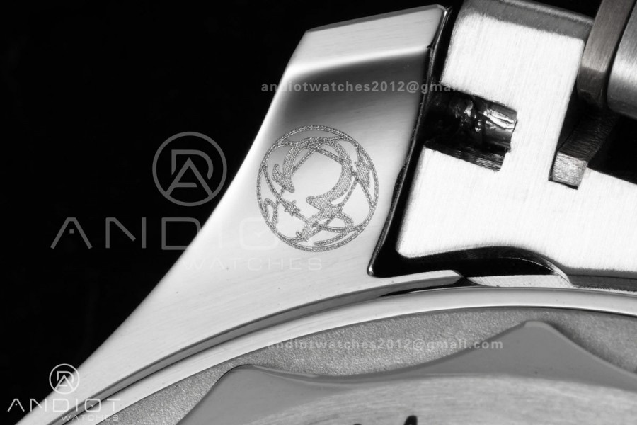 Seamaster Diver 300M SS ORF 1:1 Best Edition Black Ceramic White Dial on SS Bracelet OR8800 Super Clone