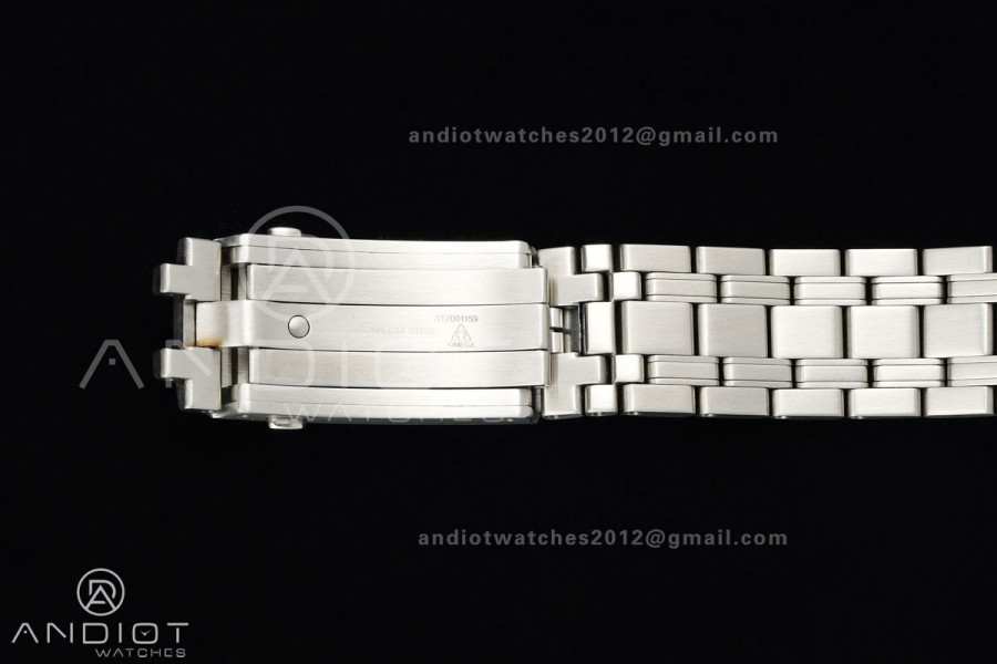 Seamaster Diver 300M SS ORF 1:1 Best Edition Black Ceramic White Dial on SS Bracelet OR8800 Super Clone