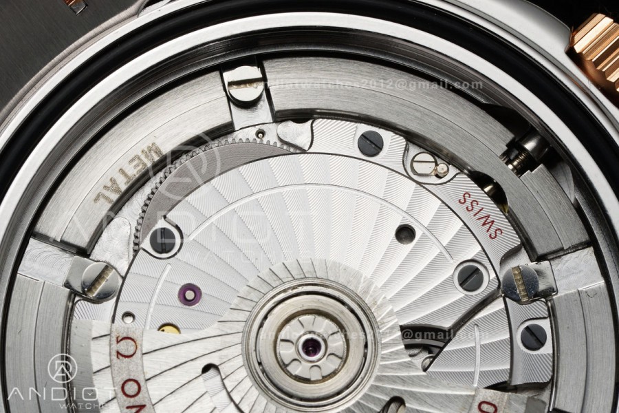 Seamaster Diver 300M SS/RG ORF 1:1 Best Edition Blue Ceramic Blue Dial on SS/RG Bracelet OR8800 Super Clone