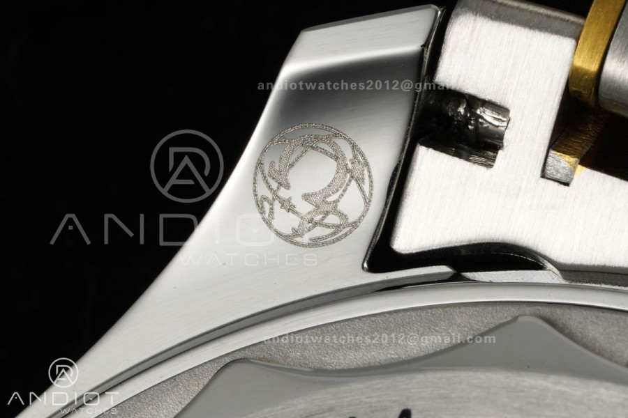 Seamaster Diver 300M SS/YG ORF 1:1 Best Edition Blue Ceramic Blue Dial on SS/YG Bracelet OR8800 Super Clone