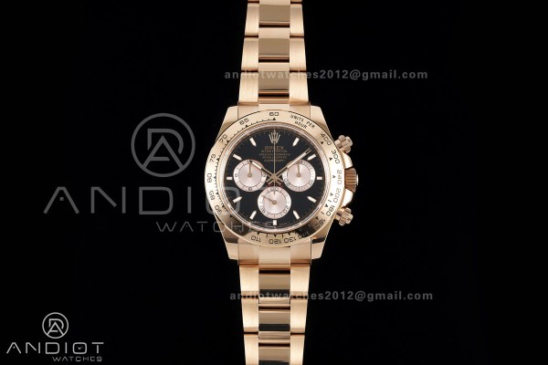 Daytona 126505 RG UFO 1:1 Best Edition Black/RG Di...