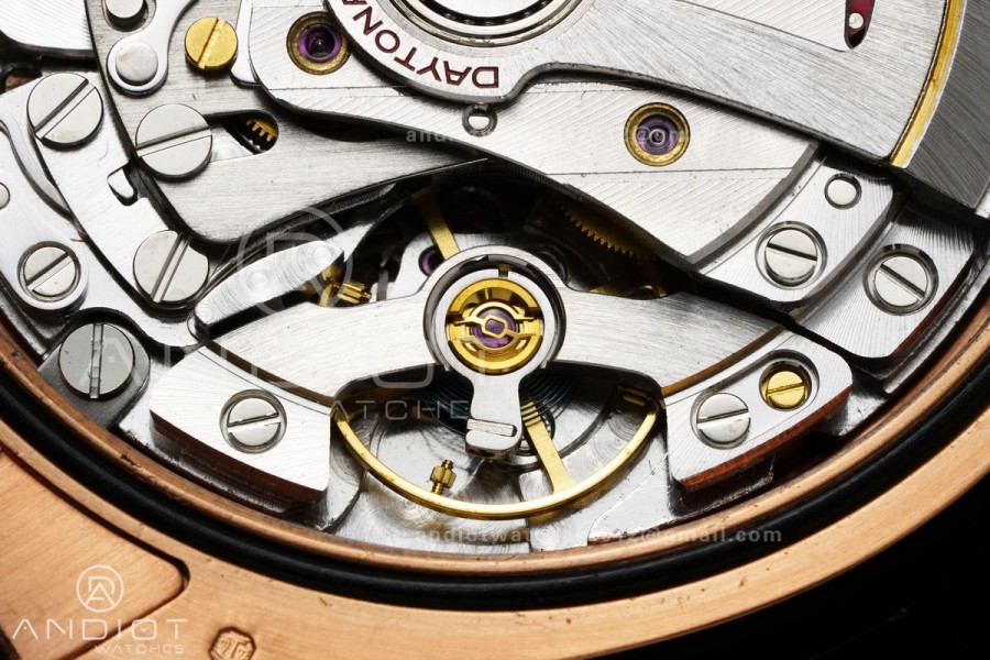 Daytona 126505 RG UFO 1:1 Best Edition Brown/Black Dial on RG Bracelet UF4131 (Free Sprung)