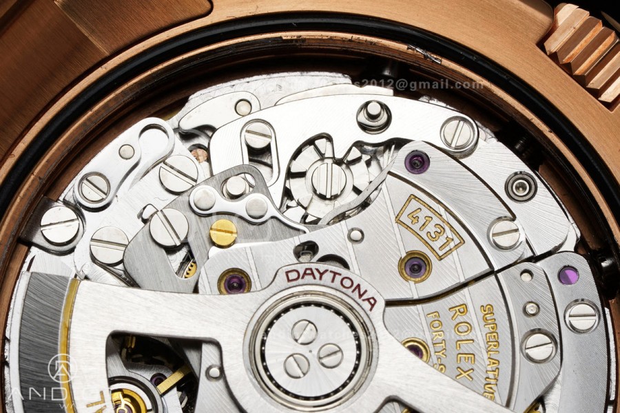 Daytona 126505 RG UFO 1:1 Best Edition Brown/Black Dial on RG Bracelet UF4131 (Free Sprung)