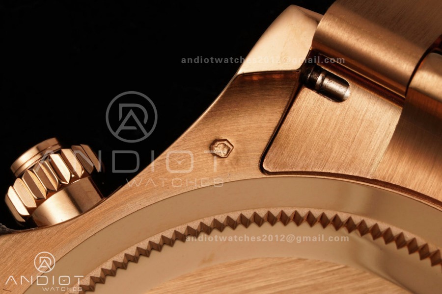 Daytona 126505 RG UFO 1:1 Best Edition Brown/Black Dial on RG Bracelet UF4131 (Free Sprung)