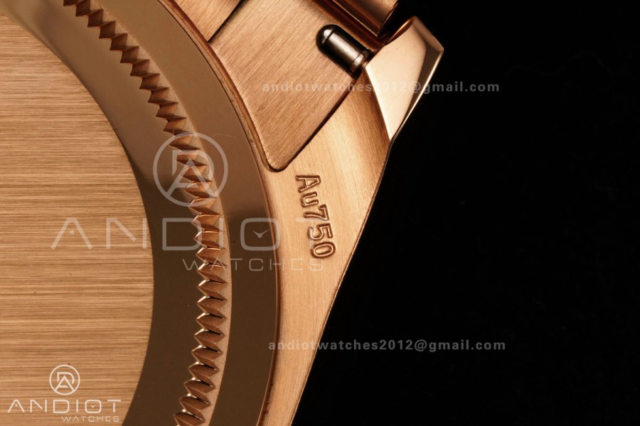 Daytona 126505 RG UFO 1:1 Best Edition RG/Black Dial on RG Bracelet UF4131 (Free Sprung)