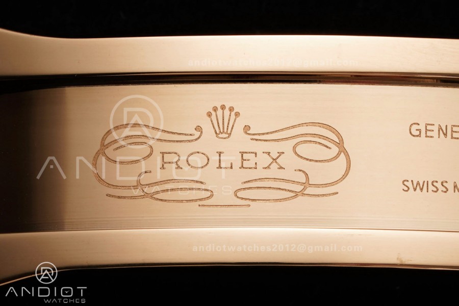 Daytona 126505 RG UFO 1:1 Best Edition RG/Black Dial on RG Bracelet UF4131 (Free Sprung)