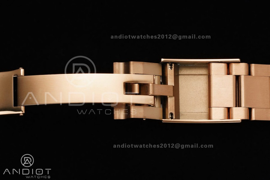 Daytona 126505 RG UFO 1:1 Best Edition RG/Black Dial on RG Bracelet UF4131 (Free Sprung)