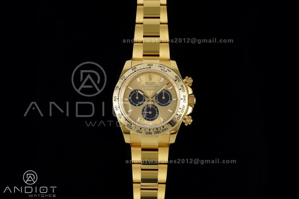 Daytona 126508 YG UFO 1:1 Best Edition YG/Black Di...