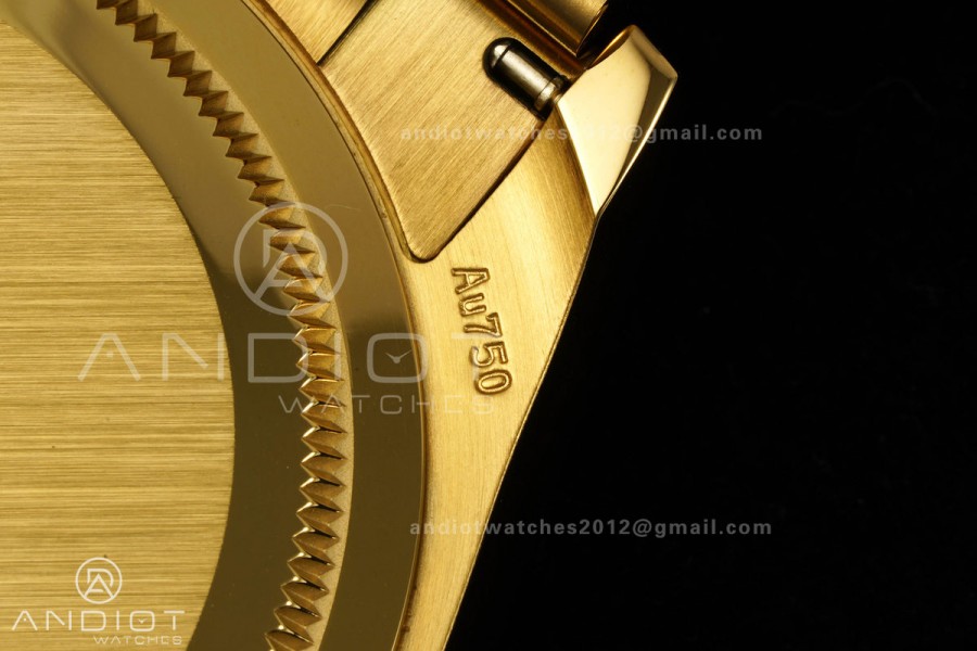 Daytona 126508 YG UFO 1:1 Best Edition YG/Black Dial on YG Bracelet UF4131 (Free Sprung)