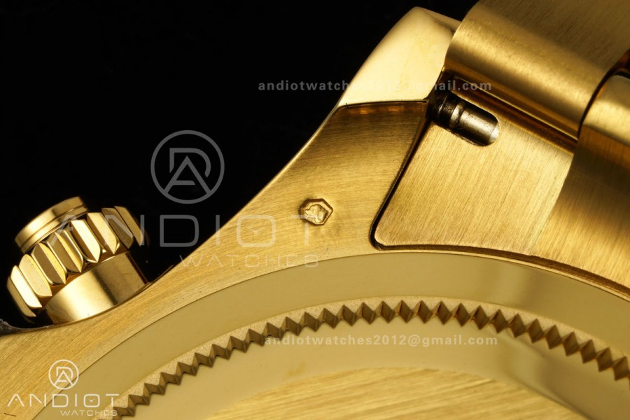 Daytona 126508 YG UFO 1:1 Best Edition YG/Black Dial on YG Bracelet UF4131 (Free Sprung)