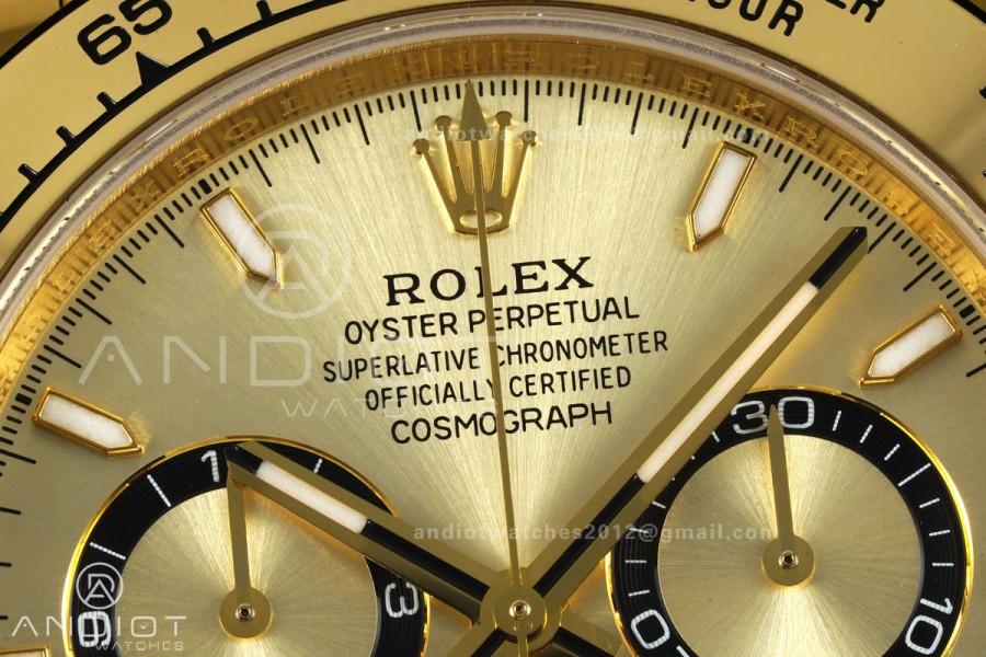 Daytona 126508 YG UFO 1:1 Best Edition YG Dial on YG Bracelet UF4131 (Free Sprung)