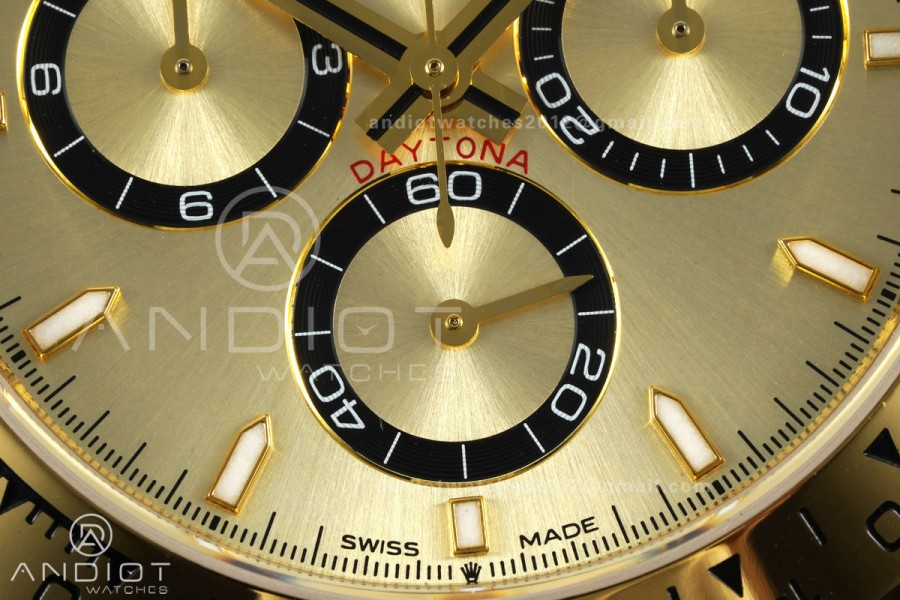 Daytona 126508 YG UFO 1:1 Best Edition YG Dial on YG Bracelet UF4131 (Free Sprung)