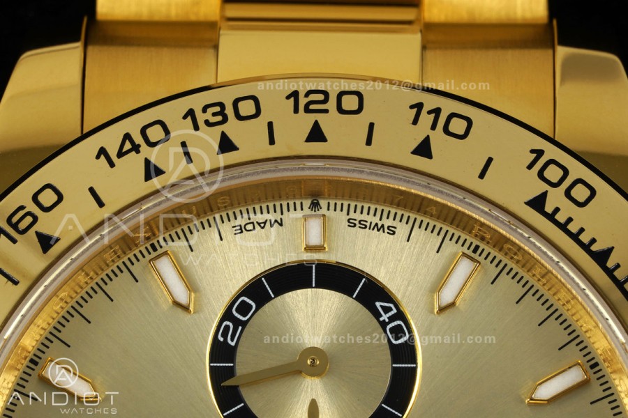 Daytona 126508 YG UFO 1:1 Best Edition YG Dial on YG Bracelet UF4131 (Free Sprung)