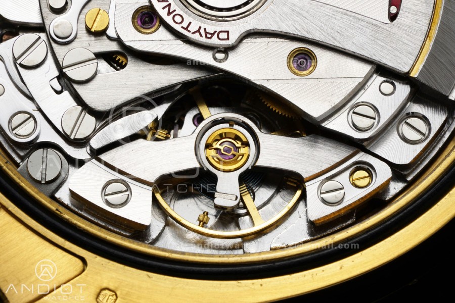 Daytona 126508 YG UFO 1:1 Best Edition Black Dial on YG Bracelet UF4131 (Free Sprung)