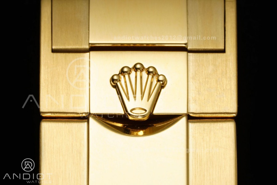 Daytona 126508 YG UFO 1:1 Best Edition Black Dial on YG Bracelet UF4131 (Free Sprung)