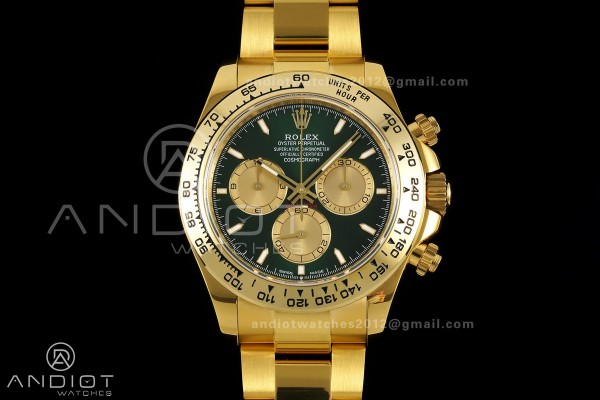 Daytona 126508 YG UFO 1:1 Best Edition Green/YG Di...