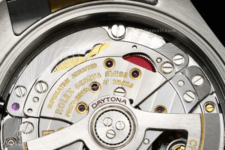 Daytona 126503 SS/YG UFO 1:1 Best Edition White Dial on SS/YG Bracelet UF4131 (Free Sprung)