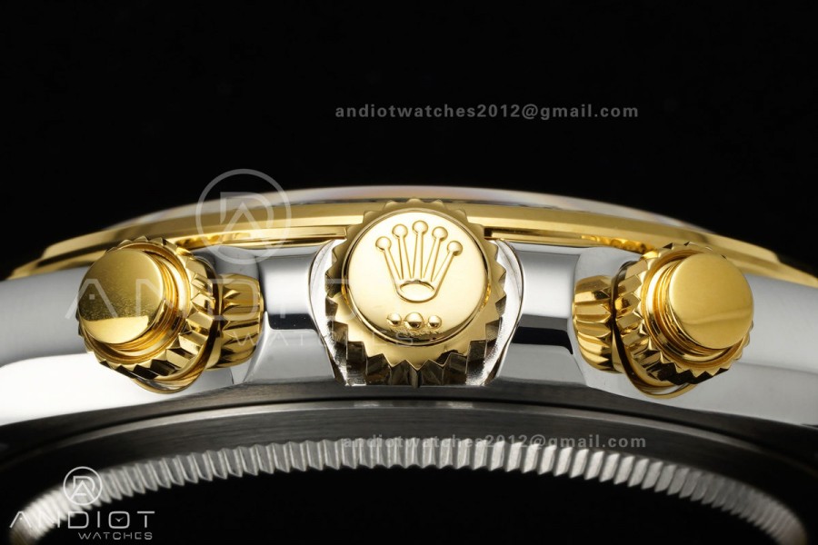 Daytona 126503 SS/YG UFO 1:1 Best Edition White Dial on SS/YG Bracelet UF4131 (Free Sprung)