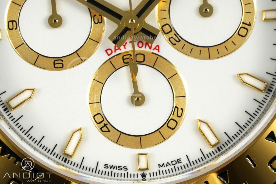 Daytona 126503 SS/YG UFO 1:1 Best Edition White Dial on SS/YG Bracelet UF4131 (Free Sprung)