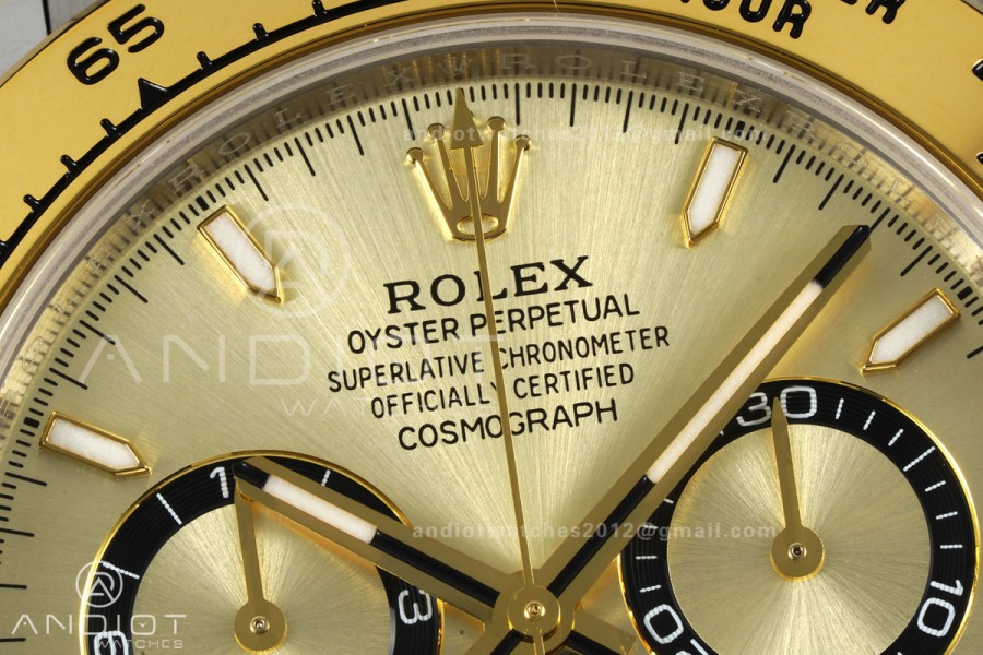 Daytona 126503 SS/YG UFO 1:1 Best Edition YG Dial on SS/YG Bracelet UF4131 (Free Sprung)