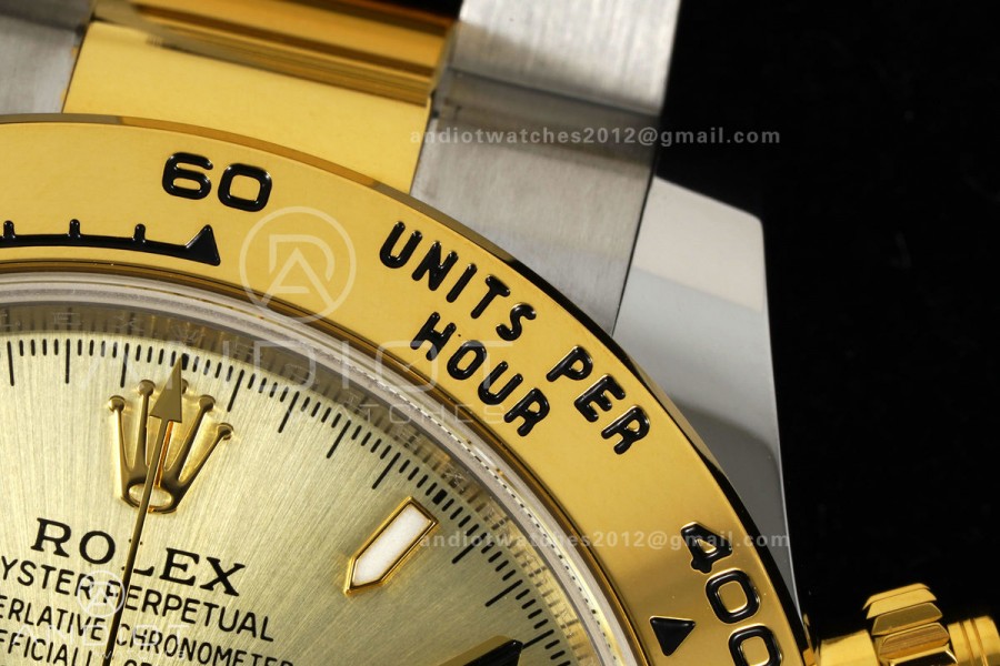 Daytona 126503 SS/YG UFO 1:1 Best Edition YG Dial on SS/YG Bracelet UF4131 (Free Sprung)