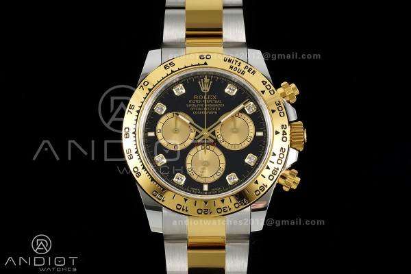 Daytona 126503 SS/YG UFO 1:1 Best Edition Black/YG...