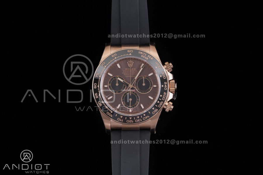 Daytona 126515 VSF 1:1 Best Edition Brown Dial on Oysterflex Strap VS4131 V2 (Weighted)