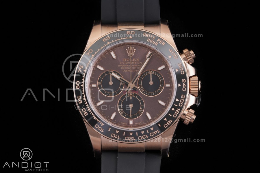 Daytona 126515 VSF 1:1 Best Edition Brown Dial on Oysterflex Strap VS4131 V2 (Weighted)