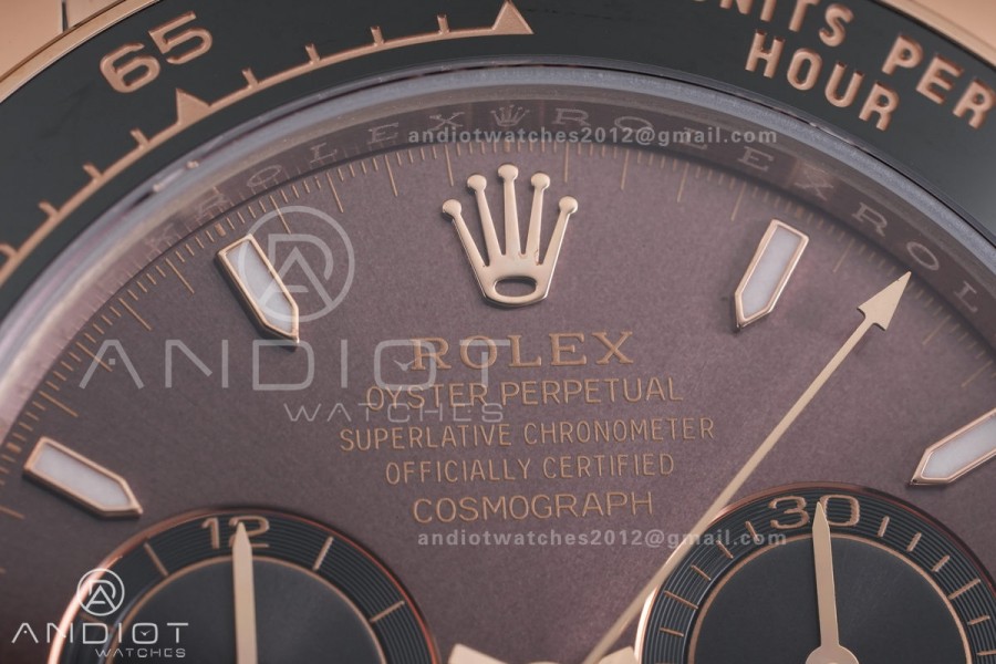 Daytona 126515 VSF 1:1 Best Edition Brown Dial on Oysterflex Strap VS4131 V2 (Weighted)