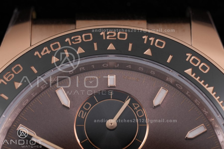 Daytona 126515 VSF 1:1 Best Edition Brown Dial on Oysterflex Strap VS4131 V2 (Weighted)