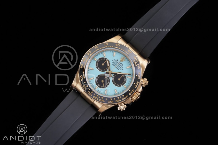 Daytona 126518 VSF 1:1 Best Edition Tiffany Blue Dial on Oysterflex Strap VS4131 V2 (Weighted)