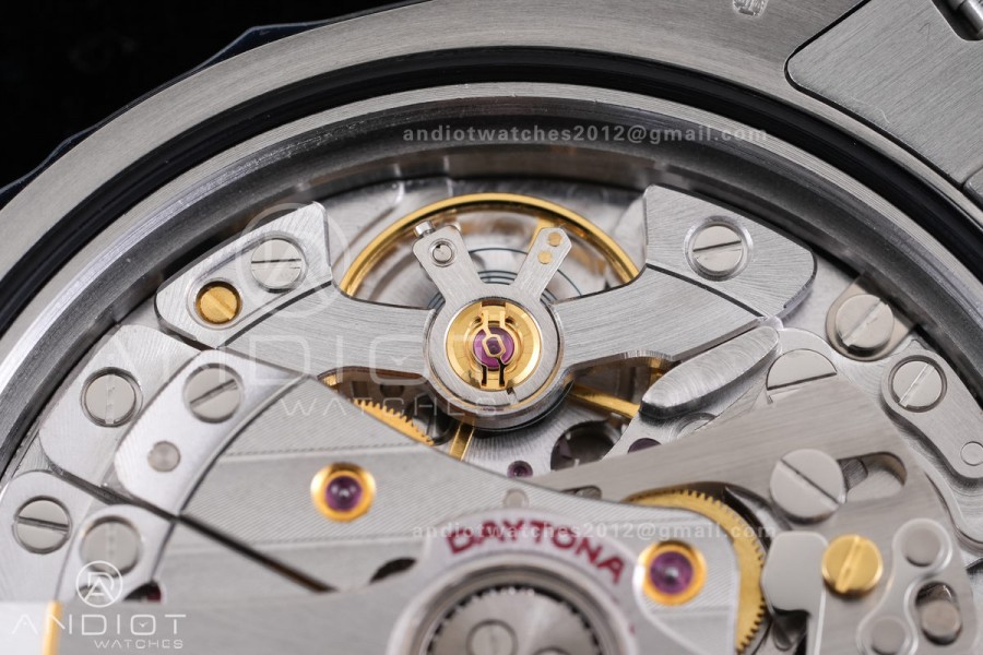 Daytona 126509 VSF 1:1 Best Edition 904L Steel Blue Dial on SS Braclet VS4131 V3 (Weighted)