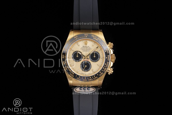 Daytona 126518 3CF 1:1 Best Edition YG Dial on Oys...