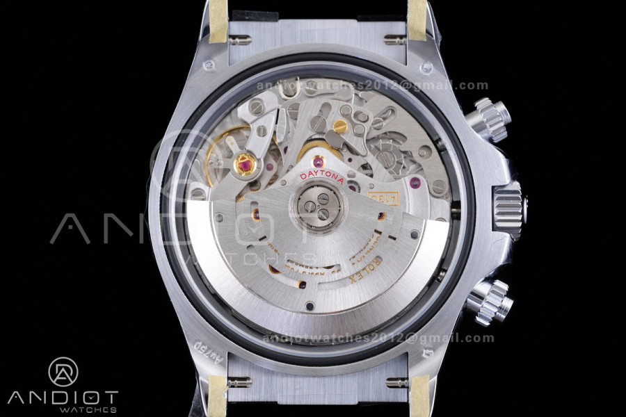 Daytona 116519 SS 3CF 1:1 Best Edition Gray/Black Dial on Oysterflex Strap DD4130 V2 (Mod Version)