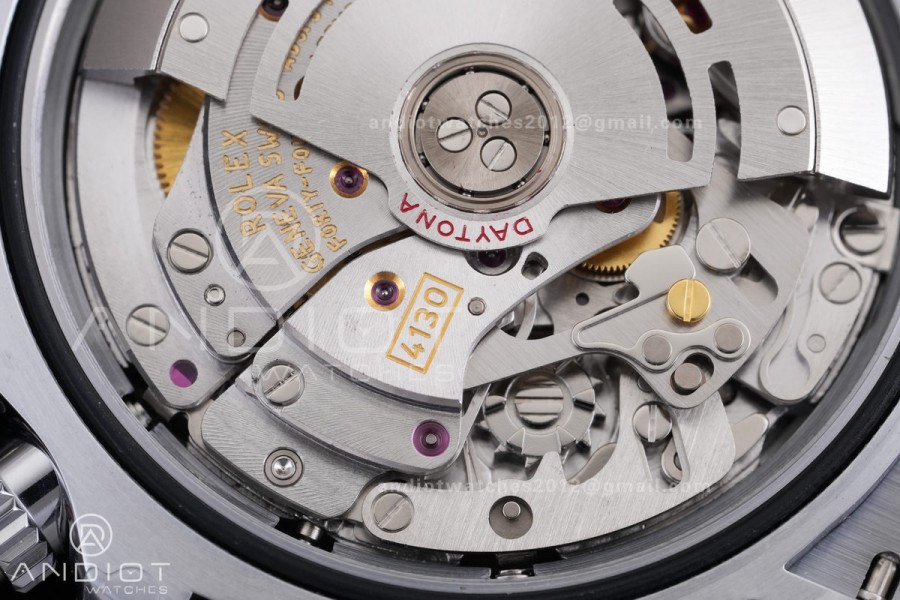 Daytona 116519 SS 3CF 1:1 Best Edition Gray/Black Dial on Oysterflex Strap DD4130 V2 (Mod Version)