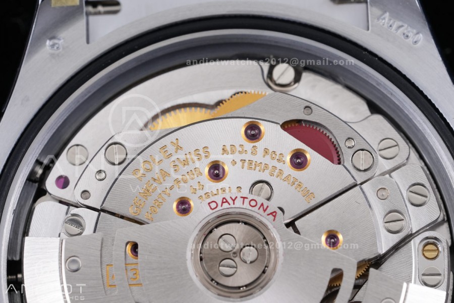 Daytona 116519 SS 3CF 1:1 Best Edition Gray/Black Dial on Oysterflex Strap DD4130 V2 (Mod Version)